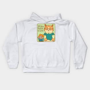 Baking Cat and Mouse Kids Hoodie